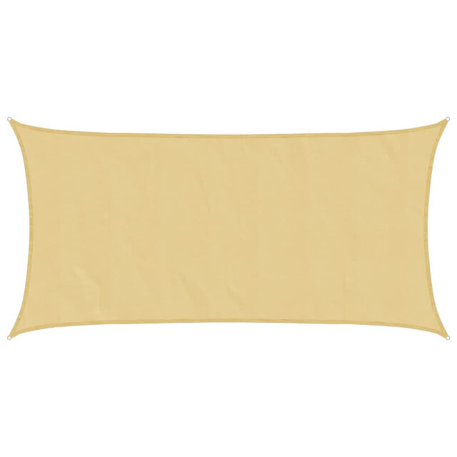 Calieb 100% Polyester Oxford 6m x 3m Rectangle Shade Sail