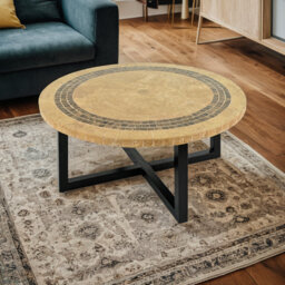 Deford Cross Legs Coffee Table