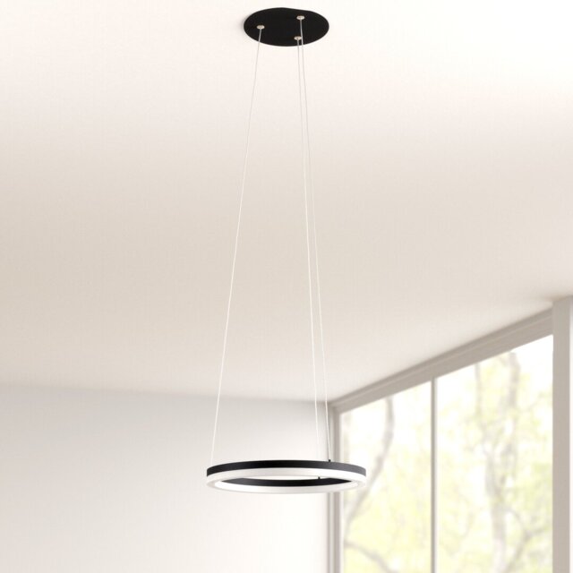 Karev 1 - Light Geometric LED Chandelier