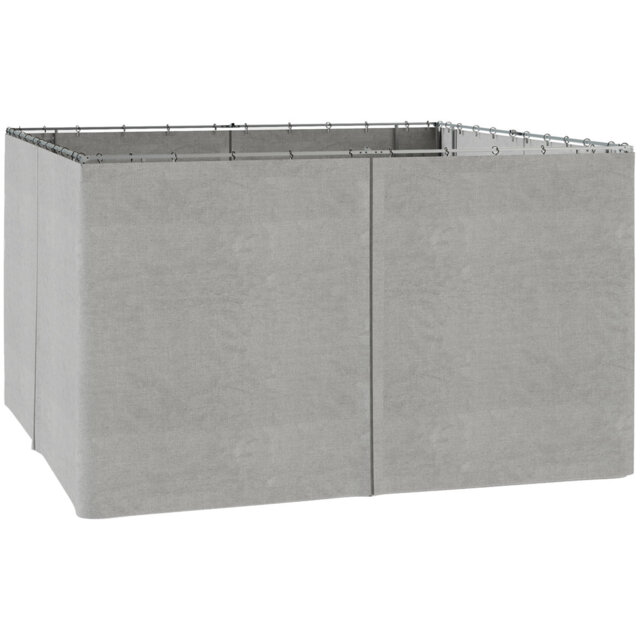 Abdyl 352L x 205Hcm Plastic Patio Gazebo