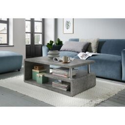Adamira Floor Shelf Coffee Table with Storage
