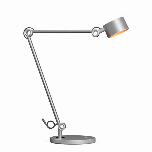 Honeywell 47Cm Full Metal Grey Desk Lamp