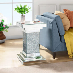Pedestal End Table