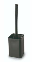 Spectrum Toilet Brush & Holder White Square
