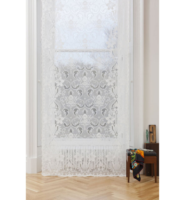 Coen Cotton Blend Sheer Curtain Single Panel