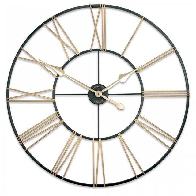 Summer House Metal Wall Clock