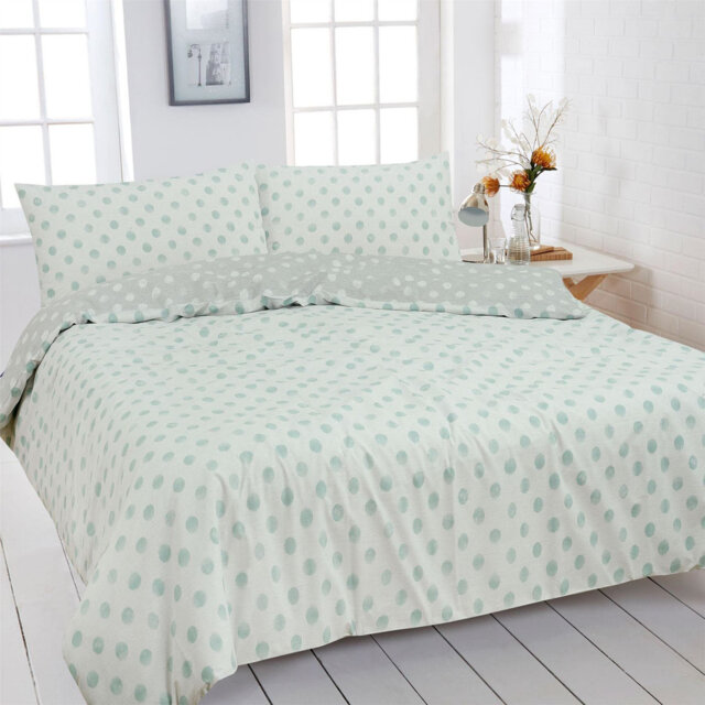 Alesya Dots Duvet Cover Set with Pillowcases Included
