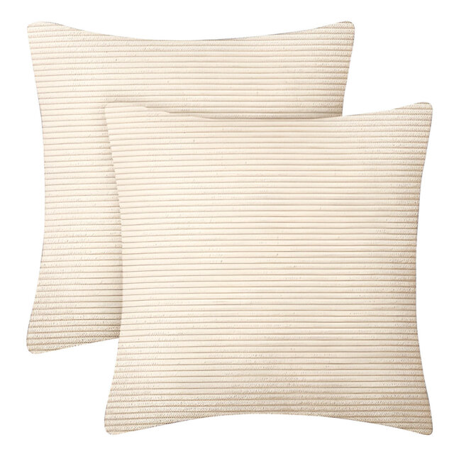 Swipe Stripe Velvet Cushion Covers - Set of 2