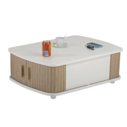 Block Coffee Table with Storage