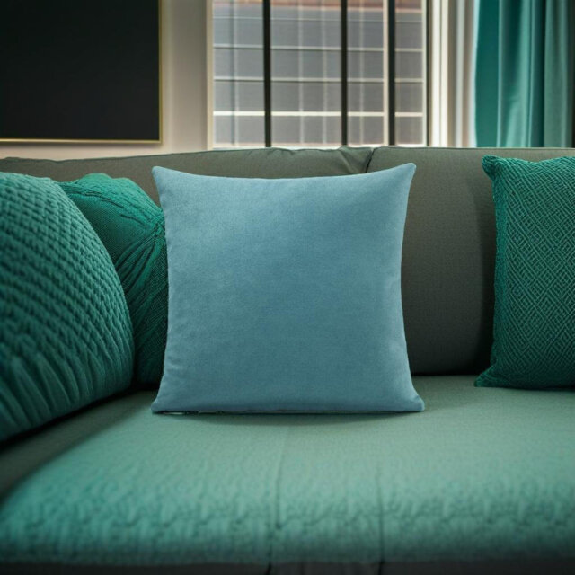 Nalaiyah Velvet Chenille Scatter Cushion Cover with Filler Pad