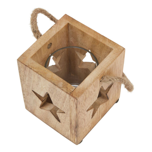 Glass Tabletop Tealight Holder