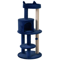 104?cm Multi-Level Cat Tree Activity Centre with Condo, Plush Perches, Sisal Scratching Posts & Hanging Ball