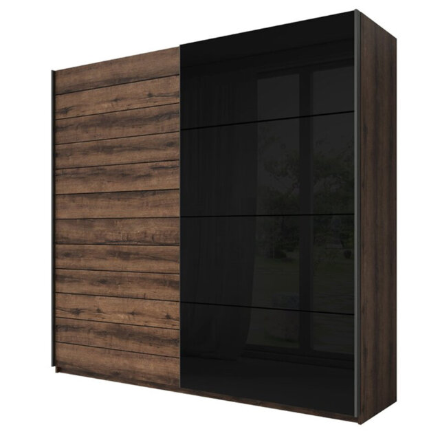 Marcelo 2 Door Solid + Manufactured Wood Wardrobe