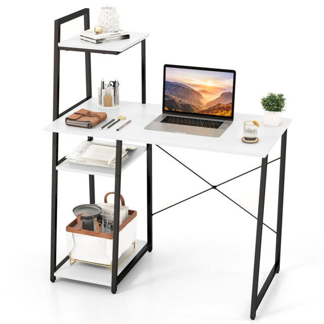 Amarea Metal Base Computer Desk