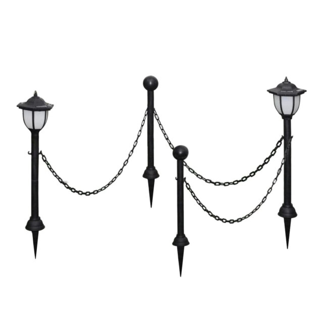 Prentis Low Voltage Solar Powered Integrated LED Pathway Light Pack