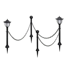 Prentis Low Voltage Solar Powered Integrated LED Pathway Light Pack