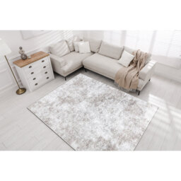 Miro Machine Woven Beige Area Rug