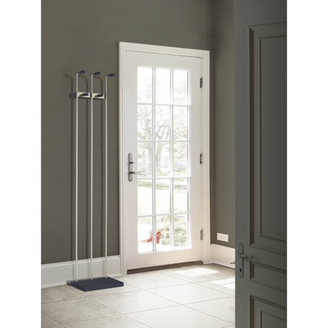 Meacham Iron Freestanding 5 - Hook Coat Rack