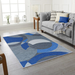 Fiarmont Navy Area Rug