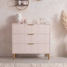 Adams 80 cm W Chest of 3 Drawers