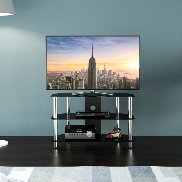 "Byrge Corner TV Stand for TVs up to 43"""