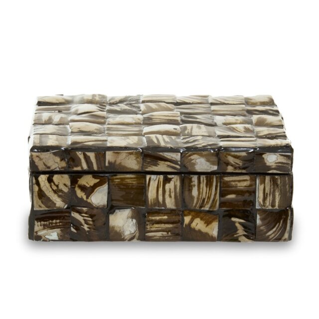 Gurpreet Small Natural Shell Decorative Box