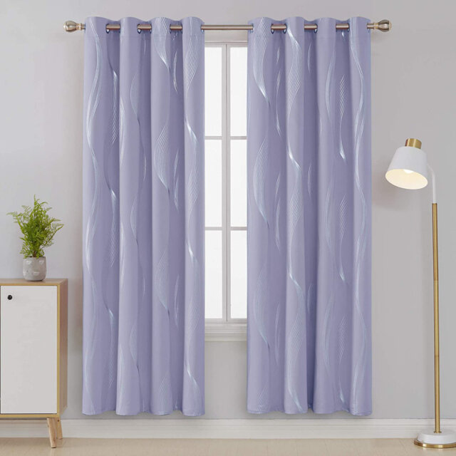 Prewett Super Soft Eyelet Room Darkening Thermal Curtains