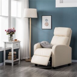 Manual Glider Recliner Armchair  with 3 Relaxation Modes