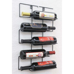 Beppo Wine Bottle Rack Black