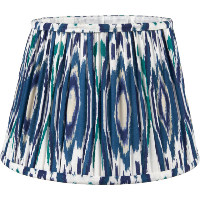 Pleated Cotton Cylinder Shade