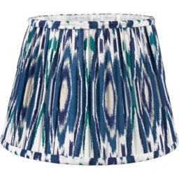Pleated Cotton Cylinder Shade