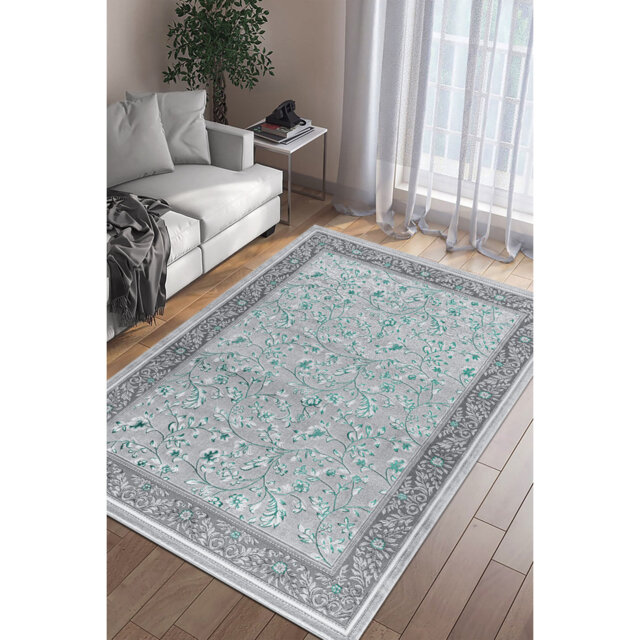 Ashiah Floral Indoor / Outdoor Area Rug