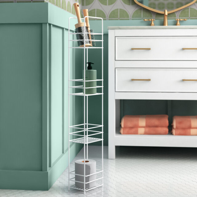 Metal Bathroom Shelves