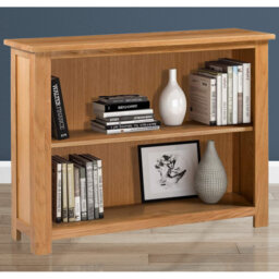 Hatcher 80cm H x 100cm W Solid Wood Standard Bookcase