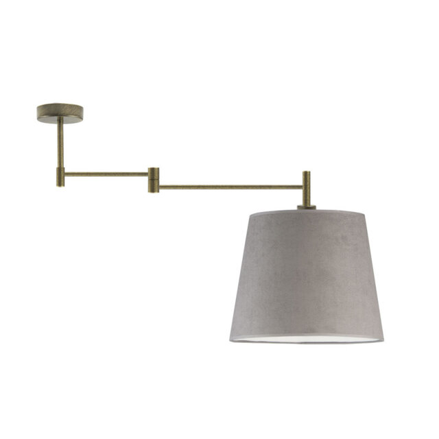 Scullion Fabric Semi Flush Mount