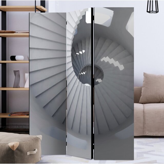 Mesrob 172cm H 3 - Panel Solid Wood Folding Room Divider