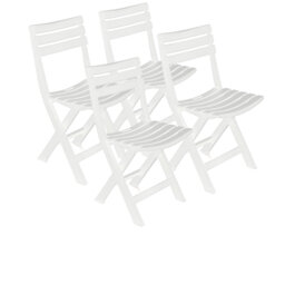 Komodo/Birky Collapsible Garden Patio Camping Chairs Green X4