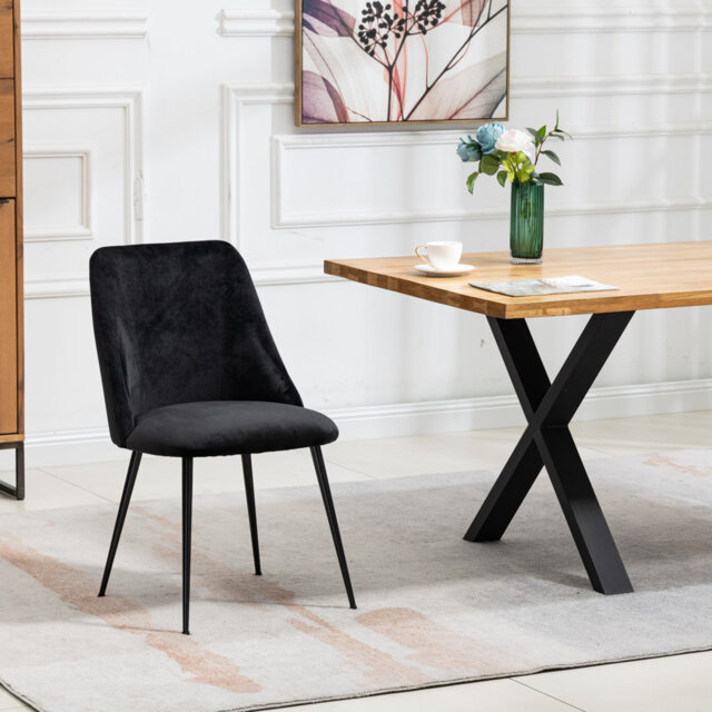 Corto 46cm H Velvet Upholstered Accent