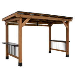 Backyard Discovery Saxony XL Cedar BBQ Gazebo