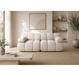 2 Seater Velvet Settee
