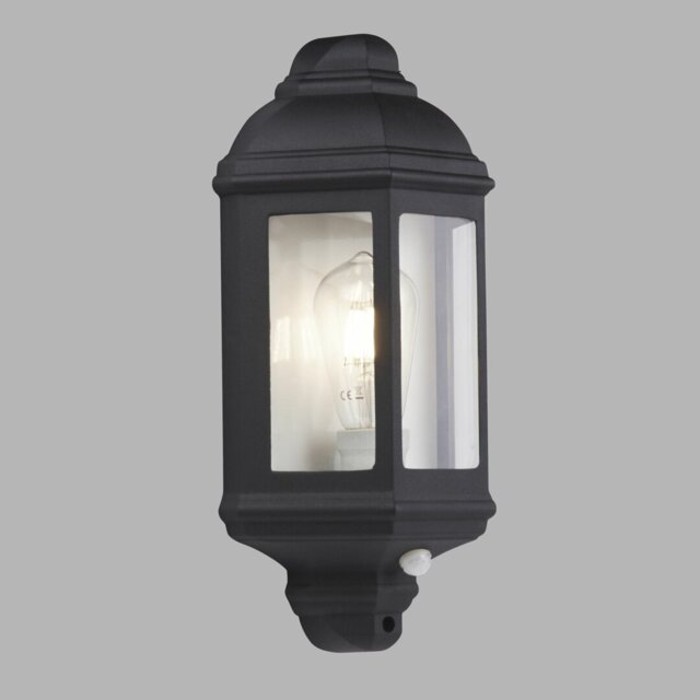 Aahil 36cm H Frosted Glass Outdoor Wall Lantern