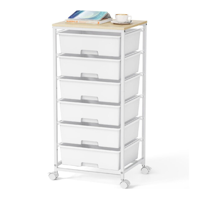 6 Drawer Storage Drawer