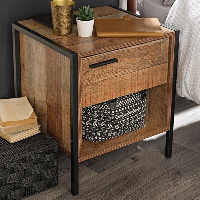 HOXTON 1 DRAWER BEDSIDE CABINET