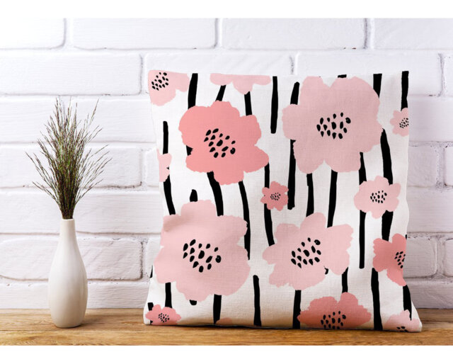 Vivianne Floral Scatter Cushion with Filling