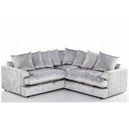Terry 5 Seater Velvet Corner Sofa