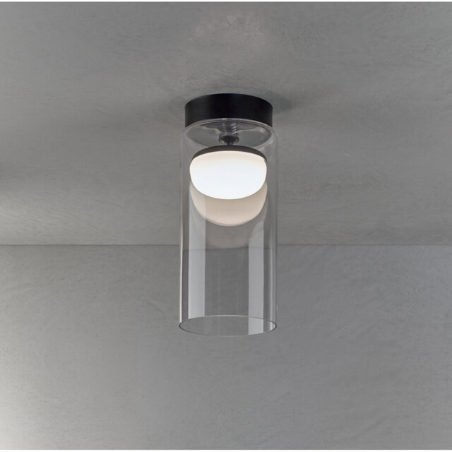 Glass LED Semi Flush Mount