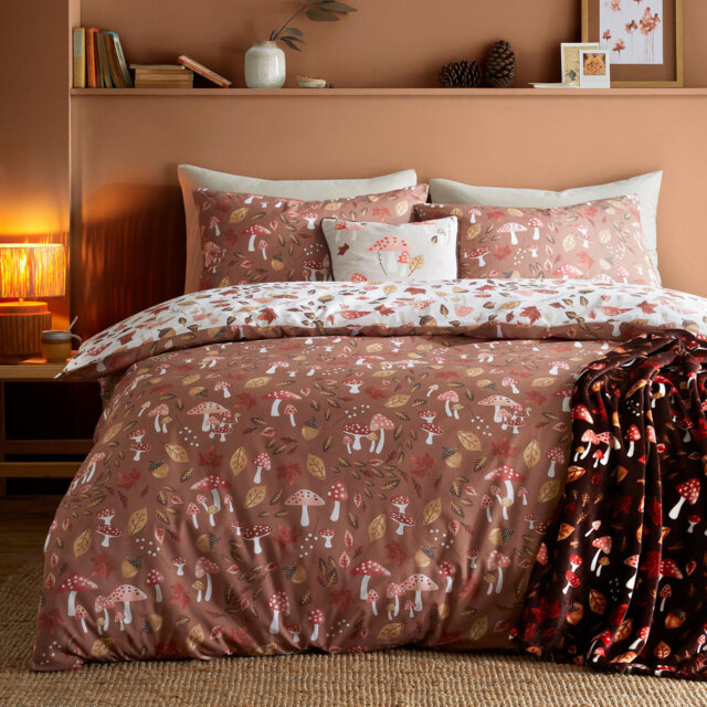 Fusion Woodland Dreams Duvet Cover Set Natural