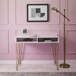 Emily Metal Base Writing Desk