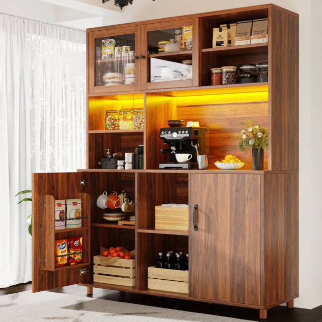 185cm Kitchen Pantry