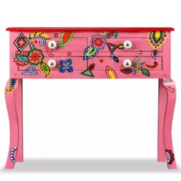 Carmella 90cm Solid Wood Console Table